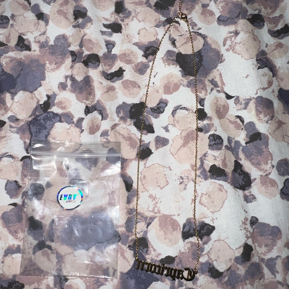 Evry Jewels Capricorn Gold Necklace